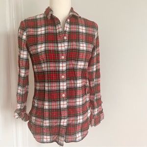 Madewell Plaid Flannel Shirt